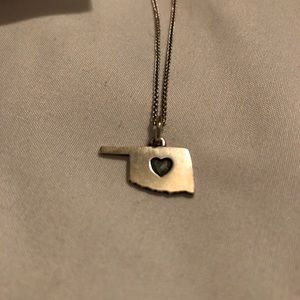 James Avery- Oklahoma Charm Necklace